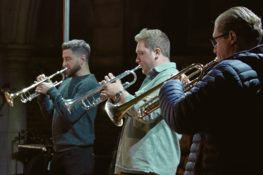 Trumpets right side Soliliquy